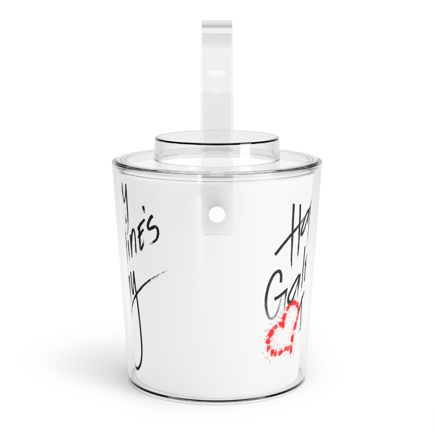 GALentines Day- Ice Bucket with Tongs