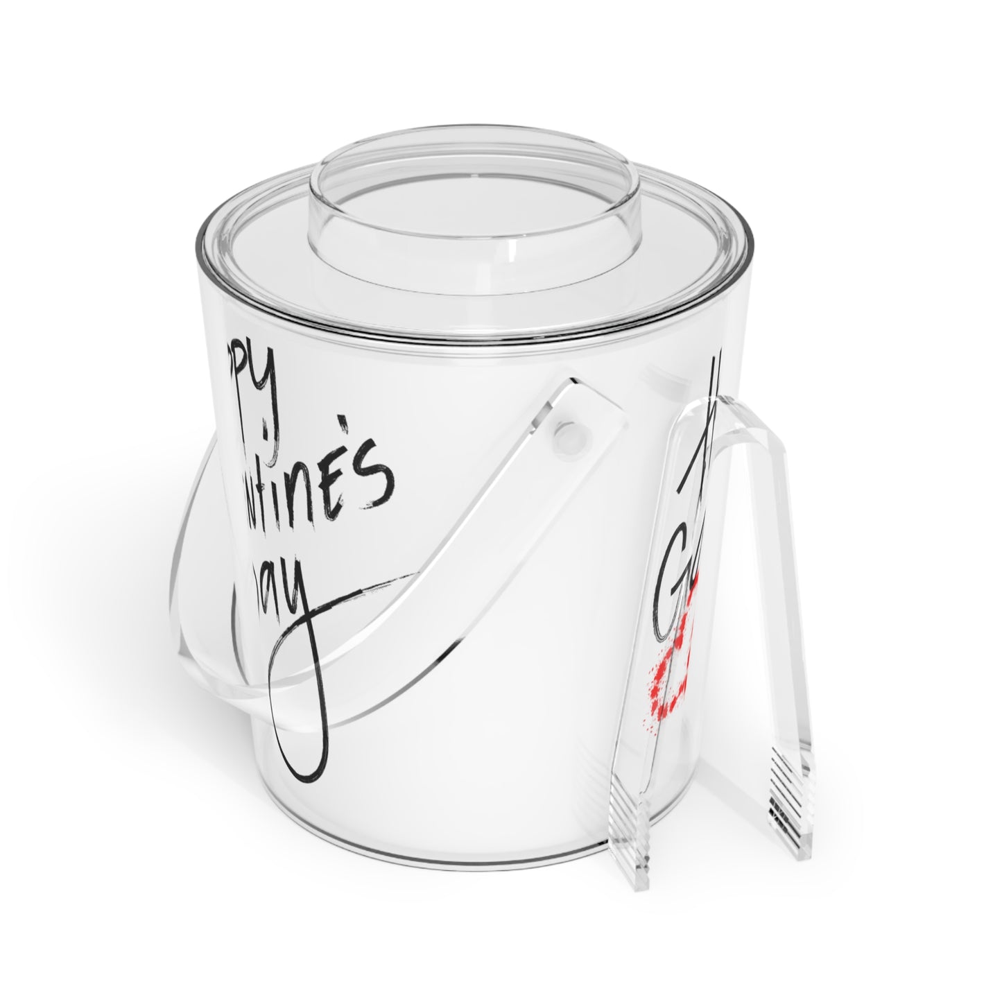 GALentines Day- Ice Bucket with Tongs