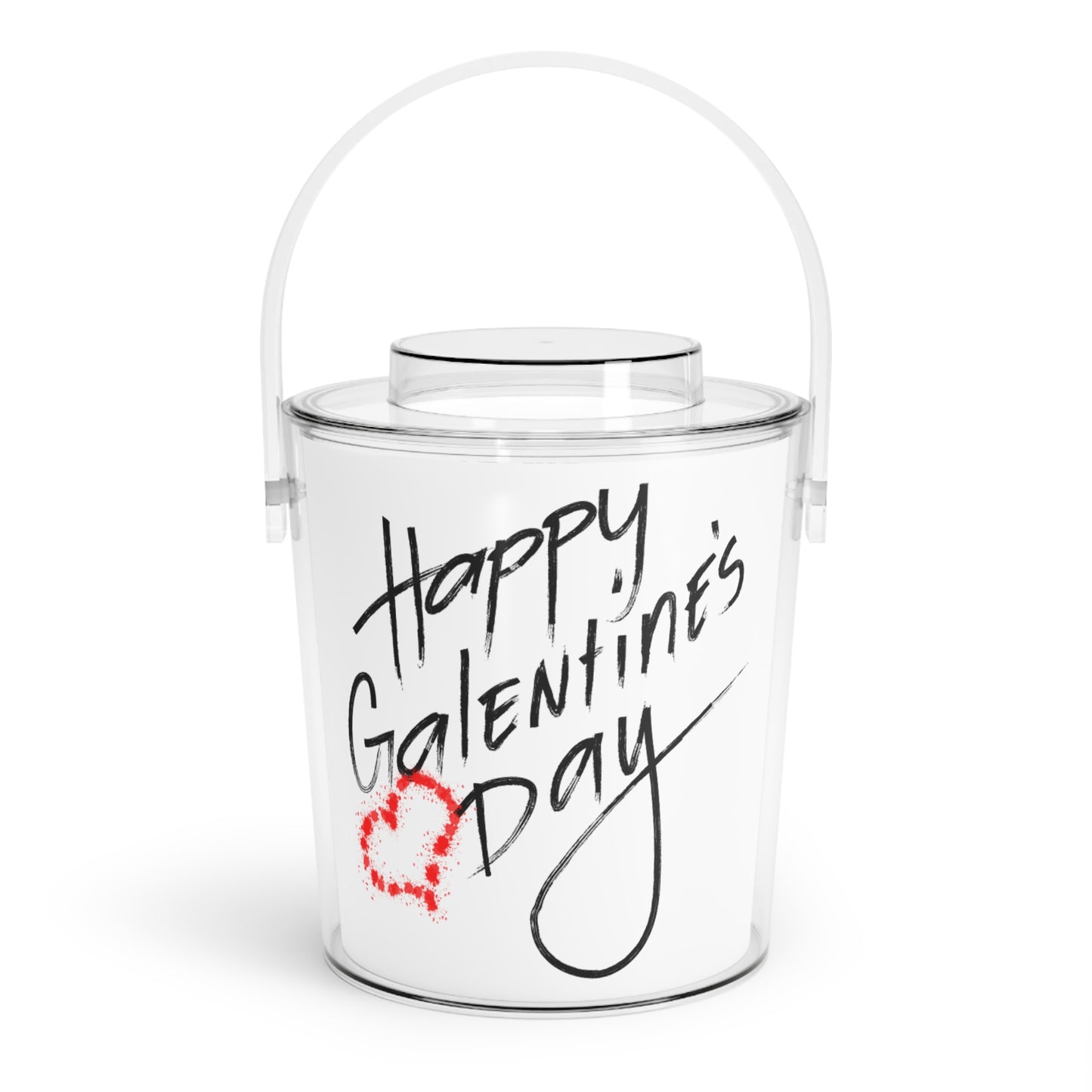 GALentines Day- Ice Bucket with Tongs