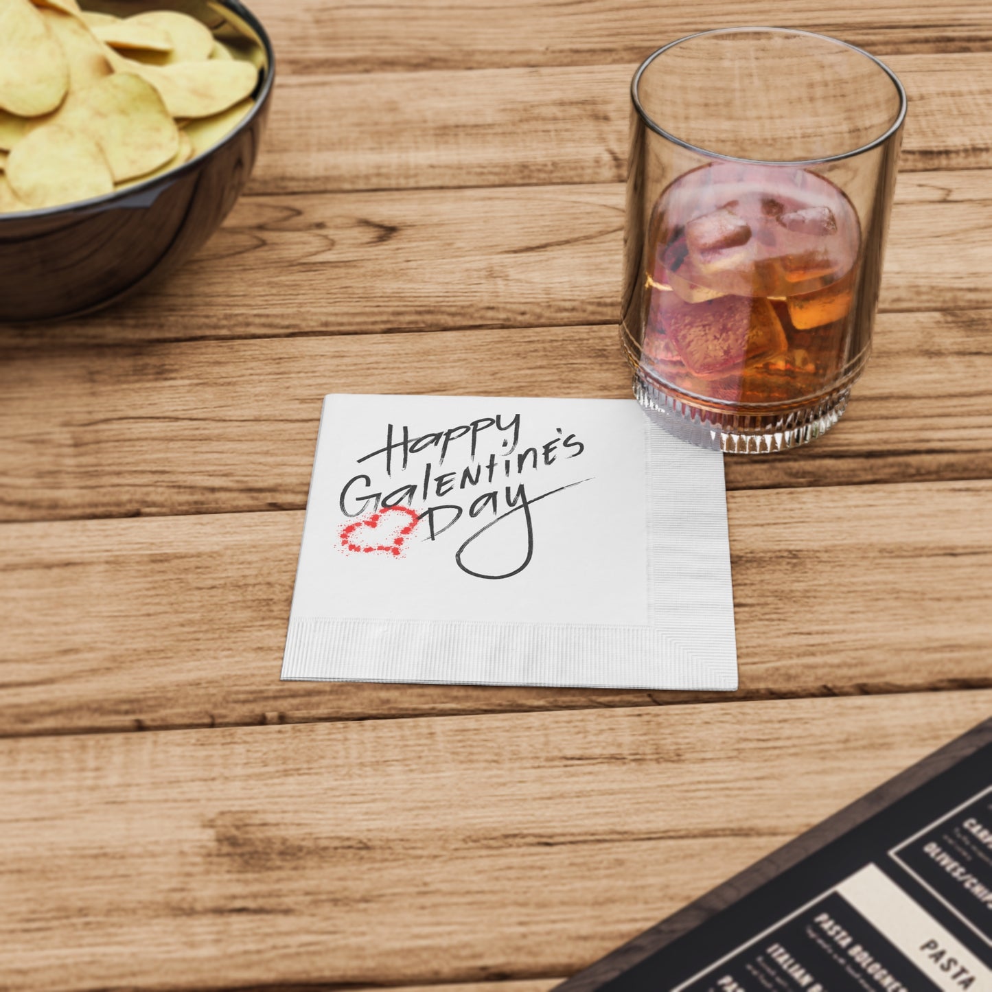 GALentine's Day Friendship Celebration Napkins