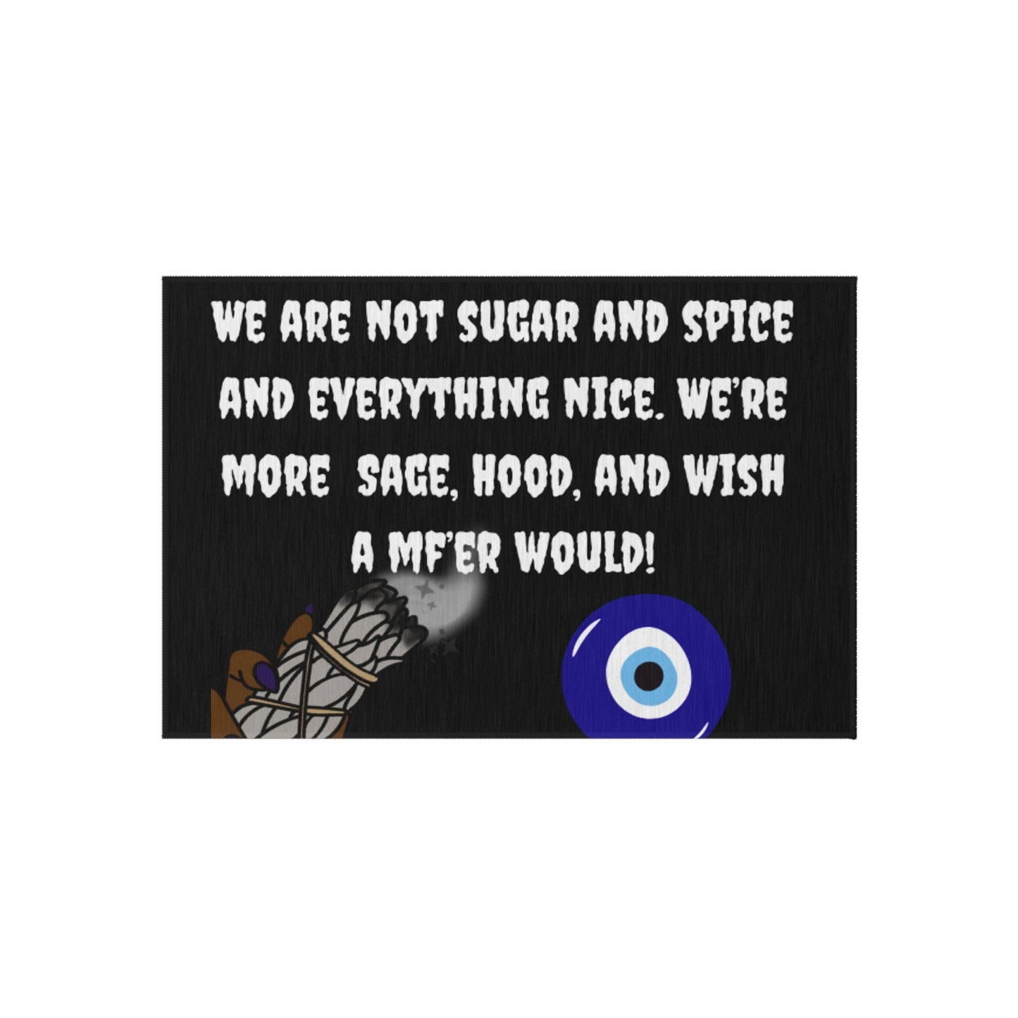 " Sage and Hood" Outdoor Rug